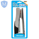 Large Metal Stapler - Heavy Duty 26/6 Staples (Stationery Essential) Mansuri